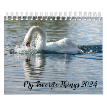 Mon Calendrier des choses favorites 2024