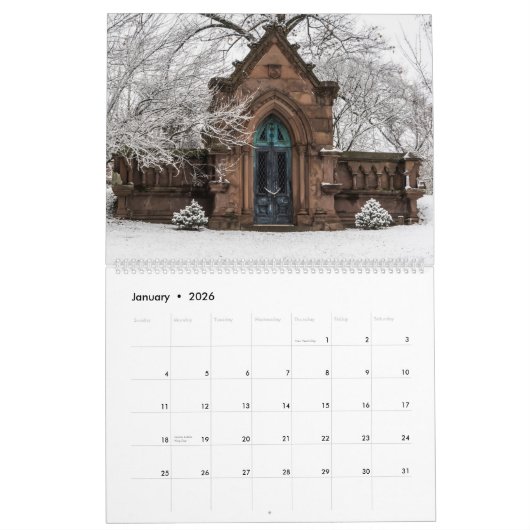 Mon calendrier Spring Grove (Jan 2026)