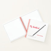 Mon carnet de croquis avec personnalisation de nom (Intérieur)