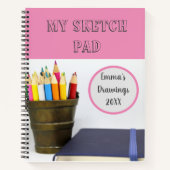 Mon carnet de croquis pour son Carnet de dessin d' (Devant)