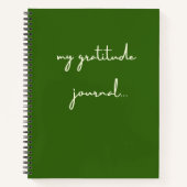 mon Carnet de journal de gratitude (Devant)