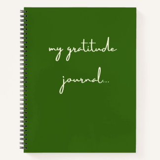 mon Carnet de journal de gratitude