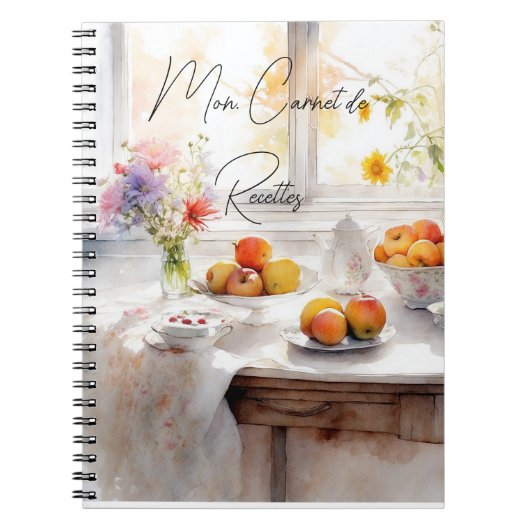 Mon carnet de recettes (Devant)