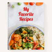 Mon Carnet de recettes favorites (Devant)