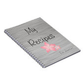 Mon carnet de recettes (pour la catastrophe) (Côté Droit)