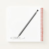 Mon carnet d'esquisses et mes notes avec personnal (Dos)