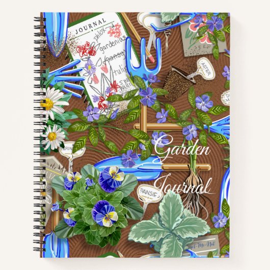 Mon Carnet Journal de jardinage (Devant)