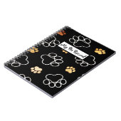 Mon carnet mignon de santé d'animal familier de (Côté gauche)