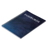 MON CARNET MOTS DE PASSE (Côté gauche)