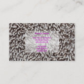 MON Carte de visite Designer SHAGALICIEUX (Dos)