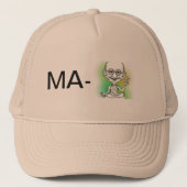 Mon casquette 'MA-Ghandi' (Devant)