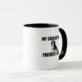 Mon Cavalier Est Mon Humain Préféré Mug (Devant droit)