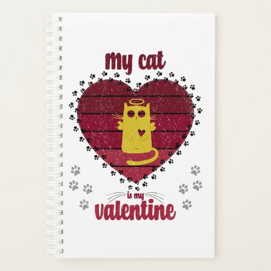 Mon Chat Est Ma Saint Valentin | Drôle cadeau amou (Devant)