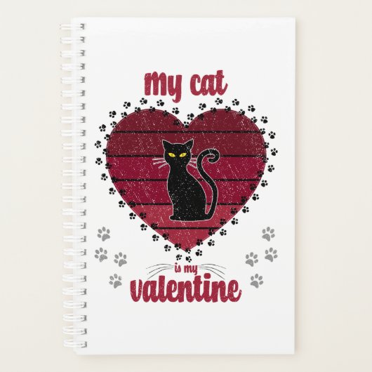 Mon Chat Est Ma Saint Valentin | Joli cadeau valen (Devant)