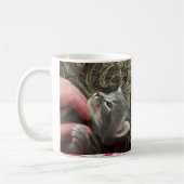 Mon chat est mieux élevé, mug à café pour chat (Gauche)