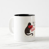 Mon Chat Est Mon Mug De La Saint-Valentin – Silhou (Devant gauche)