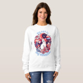 Mon chat est mon Sweatshirt Valentin (Devant entier)