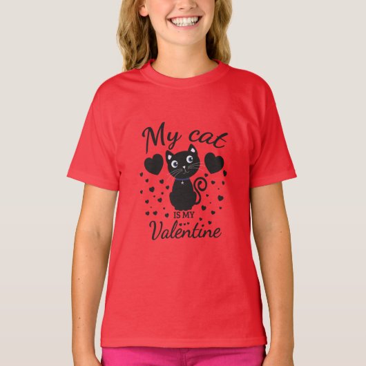 Mon Chat Est Mon T-shirt Chat (Devant)