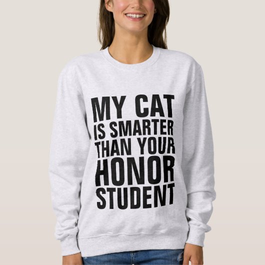 MON CHAT EST PLUS INTELLIGENT QUE VOS T-shirts ÉTU (Devant)