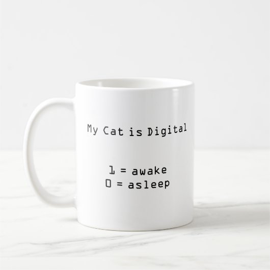 Mon chat est tasse de Digitals (Gauche)