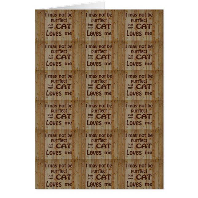 Mon chat m'aime (Devant)