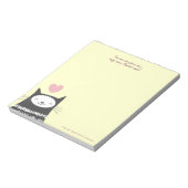 Mon chat m'aime Happy Kitty Cat Lover Bloc-notes (Tourné)