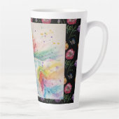 Mon Cheval Licorne Arc-en-Ciel Mug à Café Aquarell (Droite)