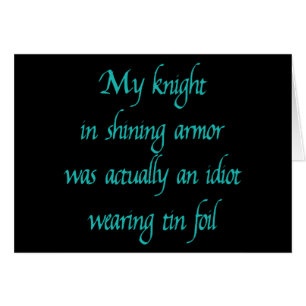 Mon chevalier dans l'armure brillante