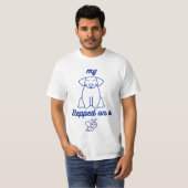Mon Chien A Marché Sur Un T-Shirt Classique D'Abei (Devant entier)