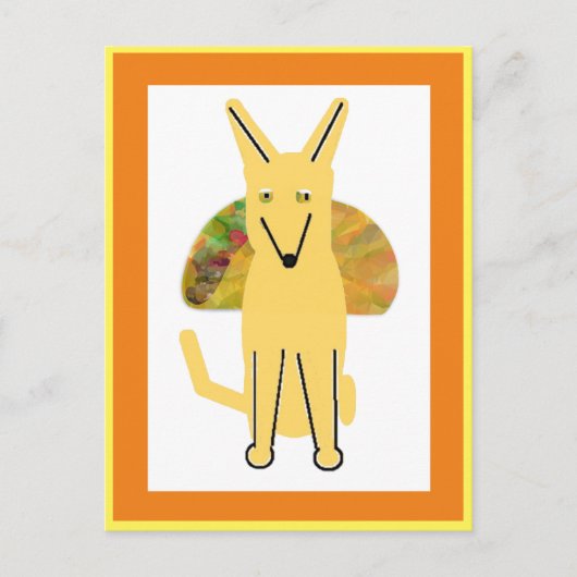 Mon chien Buddy et Taco, Carte postale (Devant)