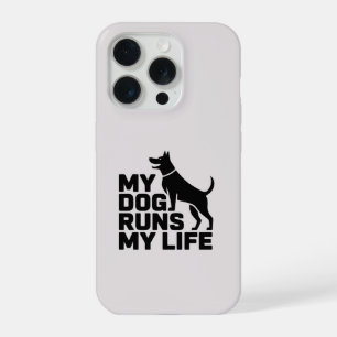 Mon chien dirige ma vie - Citation minimale sur le