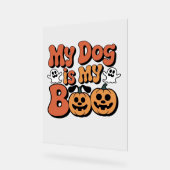 Mon Chien Est Mon Bois, Professeur, Amusant Drôle  (Angle)