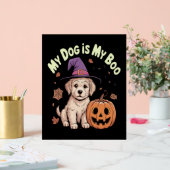 Mon chien est My Boo Halloween (Mariage)