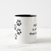 Mon chien est plus futé que votre enfant ! Tasse ! (Centre)