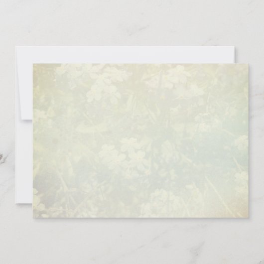 Mon chien et moi avons déménagé Faire-part (Dos)