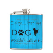 Mon chien n'autoriserait pas le flacon - bleu (Devant)