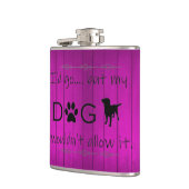 Mon chien n'autoriserait pas le flacon - violet (Gauche)