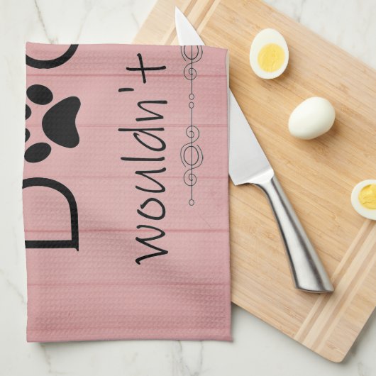 Mon chien ne voulait pas lui permettre serviette d (Quart Plié)