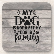 Mon Chien N'Est Pas Un Dessous de verre Pour Anima