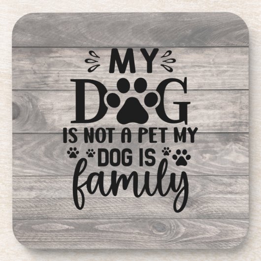 Mon Chien N'Est Pas Un Dessous de verre Pour Anima (Devant)