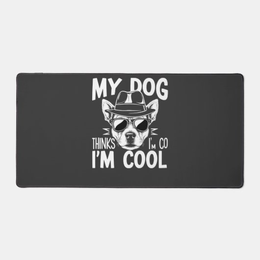 Mon chien pense que je suis cool (Recto)