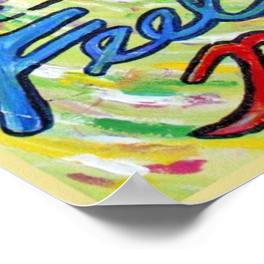 Mon choix Ma vie Affiche Imprimer (Coin)