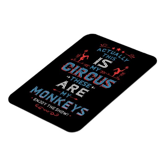 Mon cirque Mon Magnet de singes (Côté Gauche)