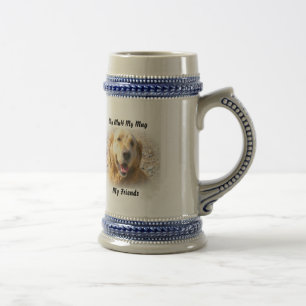 Mon clébard ma tasse mes amis.