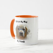 Mon clébard ma tasse mes amis. (Devant gauche)