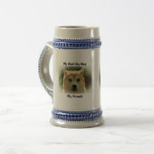 Mon clébard ma tasse mes amis. (Devant gauche)