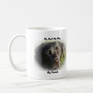 Mon clébard ma tasse mes amis.