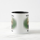 Mon clébard ma tasse mes amis. (Centre)
