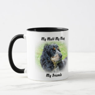 Mon clébard ma tasse mes amis.