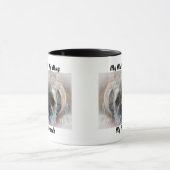 Mon clébard ma tasse mes amis. (Centre)